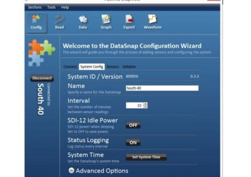 Bild zeigt Screenshot von SnapVIEW-Software